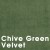 Chive Green - Velvet